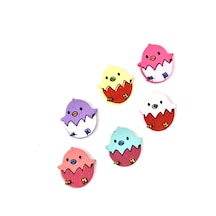 Emzik Zinciri Boncuğu Kuş Model-3 Ahşap Sarı Emzik Zinciri Boncuğu Kuş Model-3 Ahşap Sarı