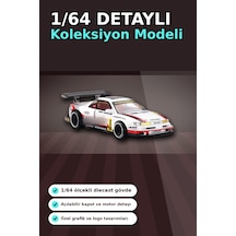 Kaido House 1/64 Diecast Nissan Silvia S13-r Circuit Spec V1 Metal Model Araba Bx-313374