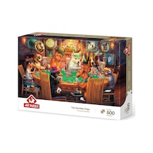 Kumarbaz Köpekler 500 Parça Puzzle