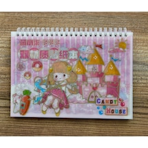 Sticker Seti - 60 Sayfa 2000+ Adet - Açık Pembe Set Çok Renkli