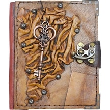 Krafton Deri Defter / Aksesuarlı / S