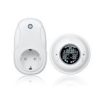 Mufunye Akıllı Kablosuz Zamanlayıcı Kontrol Cihazı Termostat + Soket Seti