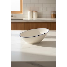 Truva Salata Kasesi 18cm Rim Lacivert Rinart Krem