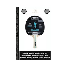 Delux Serisi Hobi Egzersiz Müsabaka 1210-5718-01 Bat Clash- Hobby Masa Tenis Raketi