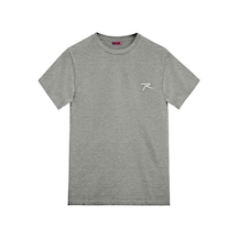 Raru Agnıtıo Erkek Pamuklu Grimelanj Günlük T-Shirt