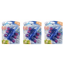 Wellnax Wc Klozet Blok Portakal Çiçeği 3'lü Mavi Paket x3