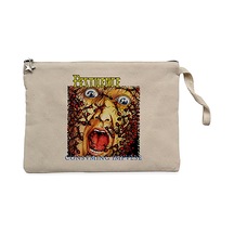 Pestilence Consuming İmpulse Krem Clutch Cüzdan / El Çantası Krem