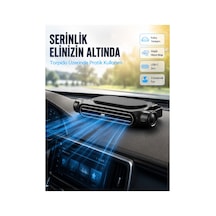 Araç Koltuk Başlığı Soğutucu Fan Usb Şarjlı 3 Kademeli Sessiz Boyun Serinletici Renk