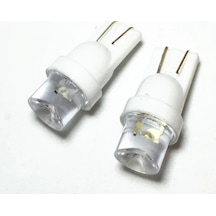 Dipsiz Minyatür Ampul T10 Park Tavan Panel Sinyal Beyaz Led Ampul