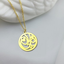 Vaoov 925 Ayar Gümüş Love Yazılı Kolye (529955073)