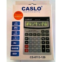 Cs-8113-120 Hesap Makinası 12 Hane - Masaüstü Genel