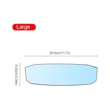 Novahub Seametal İç Araba Dikiz Aynası Evrensel Bebek Aynası Dikiz Aynaları Geniş Açı Büyük Görüş Güvenlik Oto Aksesuarları, Seçenekler: Large