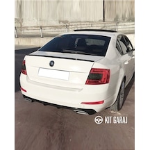 Kit Garaj Skoda Octavia Difüzör Plastik Boyalı