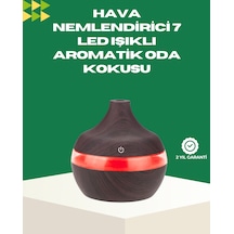 Prizden Çalışan Sessiz Ultrasonik Hava Nemlendirici Difüzör Çok Renkli