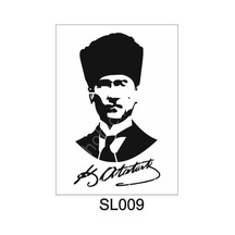 Siluet Desenler Stencil Şablon 21X30 Sl-009
