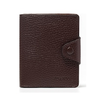 Kahve Cüzdan & Kartlık Unisex 866 Grande Deri Cüzdan Kartlık kahverengi