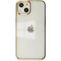 Apple iPhone  Uyumlu,  14 Plus Kılıf Element Silikon - Gold