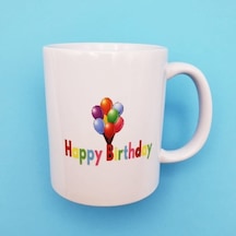 Happy Birthday Baskılı Kupa Bardak Diğer