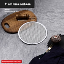 Skycity Alüminyum Pizza Tepsisi 11 İnç 27.9cm Kalın Çekirdekli Anti-yapışkan Ticari Fırın Aletleri Isı Dağıtımı İyi