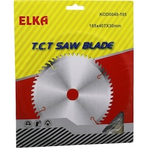 Elka 0048-185 185 X 40t X 30mm Ağaç Sunta Kesici Disk 5668