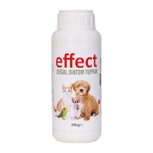 Effect Kedi Köpek İçin Bit Pire Kene Önleyen Saf Doğal Diatom Toprak 200 G