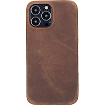 Apple İphone 13 Pro Max Uyumlu Deri Arka Kapak Rock G2 Diğer