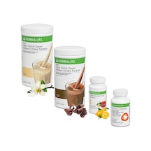 Herbalife Shake Vanilya 1 Çikolata 1 Çay Limon Thermo Complete