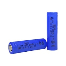 Sertec 3.7v Li-ion 14500 Aa - 800 Mah 3c Şarjlı Pil