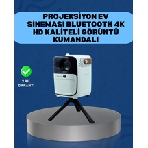 Ultra Hd Çözünürlüklü Taşınabilir Projektör 1920x1080 Piksel Görüntü Kalitesi Kopya