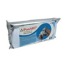 Ponart Seramik Kil 1000G Beyaz Kil Hamuru Kil Çamuru