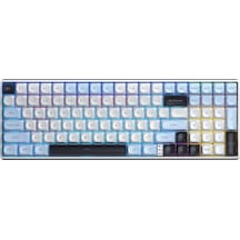 Aula S100 Pro Brown Switch How Swap Rgb Mekanik Klavye Bluetooth Kablolu Kablosuz Bağlantı Buz Mavisi
