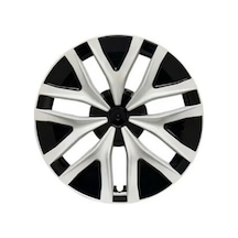 Red Lion Parts Tesla Model Y Legacy 2023-2025 Uyumlu 19 İnç Gemini Jant Kapağı Seti Siyah-beyaz