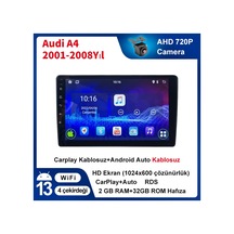 Audi-a4-2001-2008 Carplay 9inç 2/32gb Multimedya