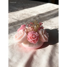 Beyaz - Pembe
