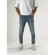 Cocopelli Slim Fit Taşlanmış Mavi Erkek Kot Pantolon Coc2718 Mavi Cocopelli Slim Fit Taşlanmış Mavi Erkek Kot Pantolon Coc2718 Mavi