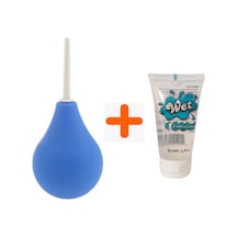 Hızlı Express Anal Douche Pompa 160 Ml Anal Temizleme Pompası +50 Ml Kaydırıcı