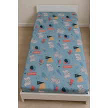 Dumbo Lastikli Çarşaf 90 200 Mavi