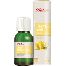 2 Adet Balen Limon Kabuğu Yağı Bitkisel Yağ Soğuk Pres 20 ML