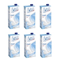 İçim Sade Yarım Yağlı Süt 1 Lt X 6 Adet