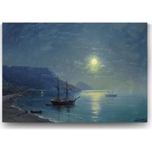 Ayvazovski - Evening In Crimea Tablosu 125 X 80