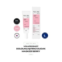 Dolgunlaştırıcı Volufroshot Dudak Maskesi Berry Lip Sleeping Mask