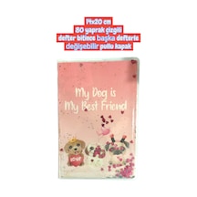 14x20 Cm 80 Yaprak Çizgili Defter Bitince Başka Defterle Değişebilir Pullu Kapak Çok Renkli