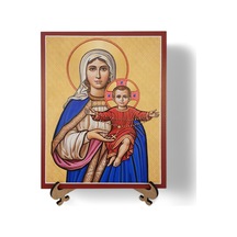 Tespihli Meryem Ana İkona