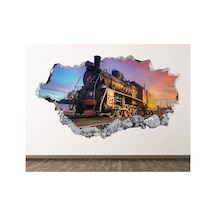 Vintage Trenler Full Hd Pastel Baskı 3d Modern Duvar Sticker