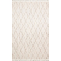 Hoom Rugs Mikanos Czy 04 Beige Hav Vermez Yıkanabilir Modern Halı Bej