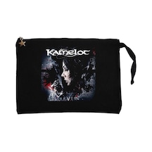 Kamelot Haven Siyah Clutch Astarlı Cüzdan / El Çantası Siyah