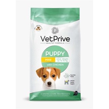 Vet Prive Puppy Küçük Irk Tavuklu Yavru Köpek Maması 3 KG