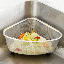 Ayrex Paslanmaz Çelik Ayaklı Lavabo Çöp Süzgeci 18x13x10 Cm Paslanmaz Çelik Ayaklı Lavabo Çöp Süzgeci - Hijy Genel