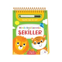 Minik Dostlarımla Şekiller Yaz, Sil Ve Öğren - Sptl-759486