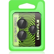 Mey İthalat Redmi Note 14 4g Raze Metal Kamera Lens - Siyah